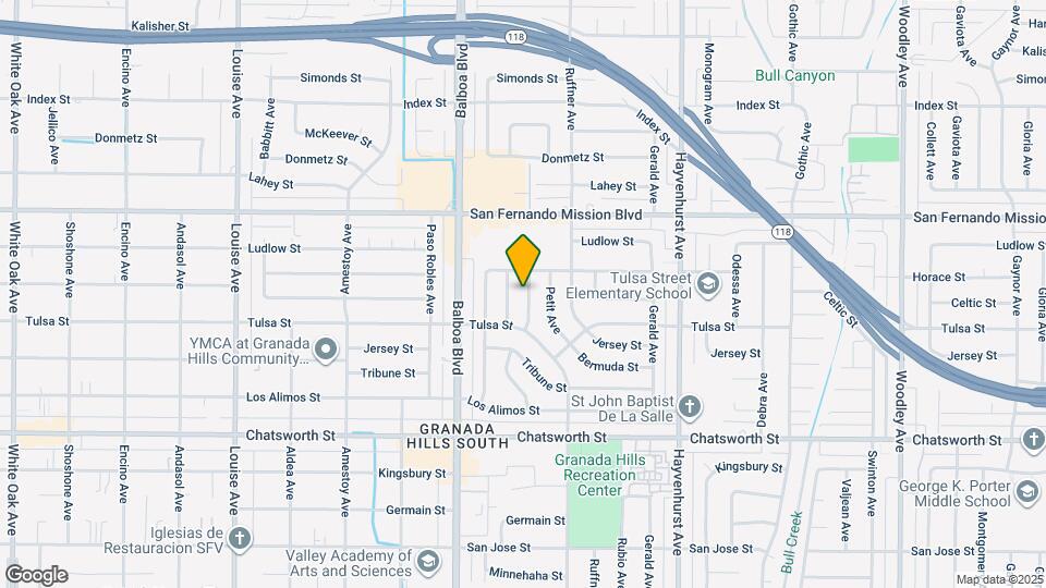10939 Whitaker Ave Map and Location Details