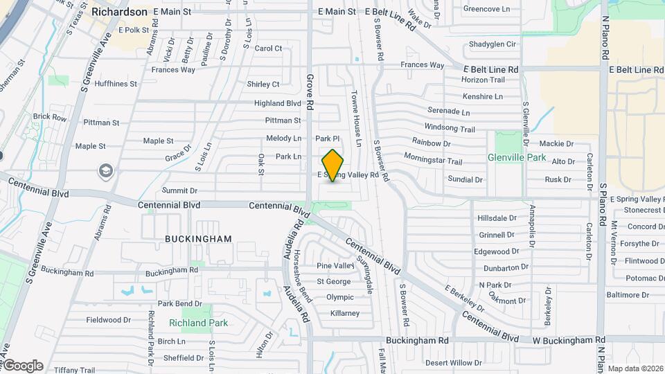 613 Woodhaven Pl Mapa y Detalles de la Ubicación