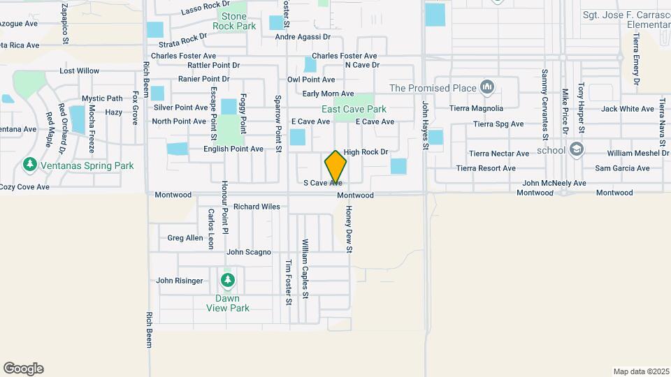 14328 S Cave Ave Map and Location Details