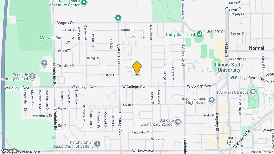 1119 Parliament Rd Map and Location Details