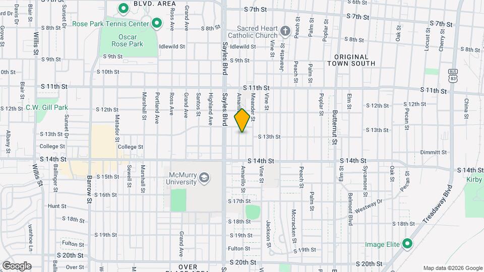 1333 Amarillo St Map and Location Details