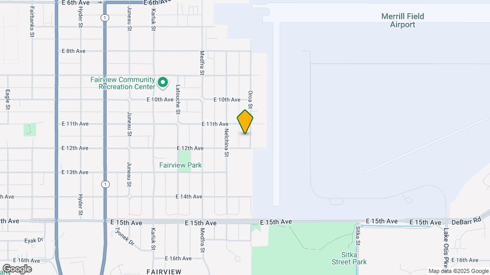 1124 Orca St Map and Location Details