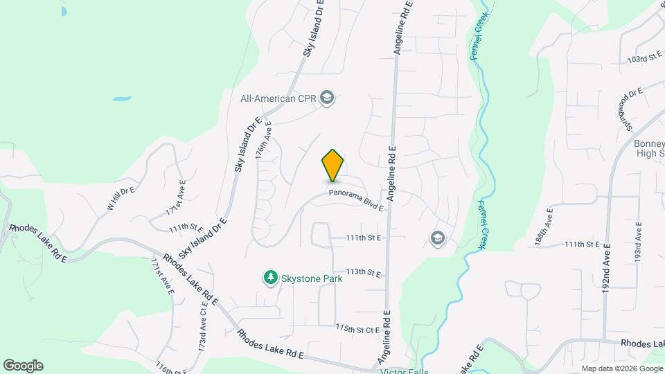 17902 Panorama Blvd E Mapa y Detalles de la Ubicación