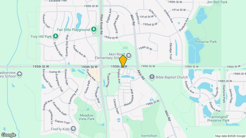 5501 Oriole Dr Map and Location Details