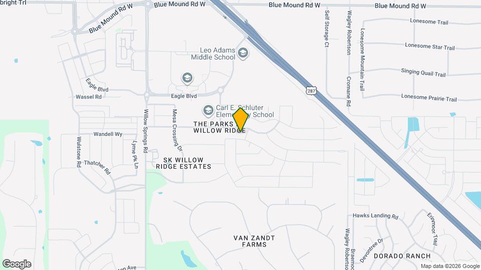 1104 Pinnacle Ridge Rd Map and Location Details