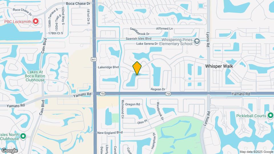 9569 Tavernier Dr Map and Location Details