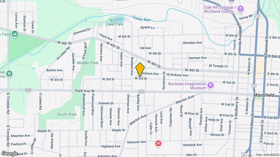 461 W 3rd St, Unit Unit 2 Map and Location Details