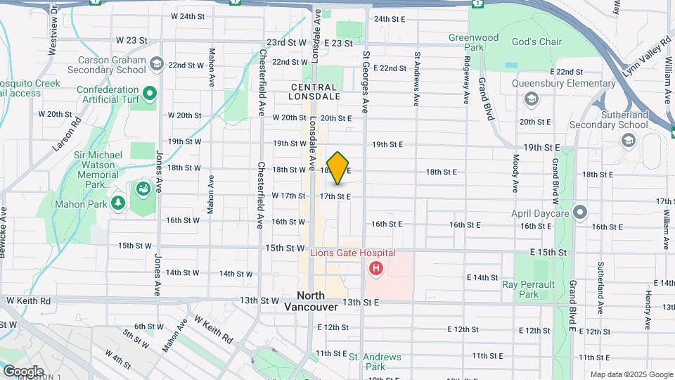 130 17th St E Map and Location Details