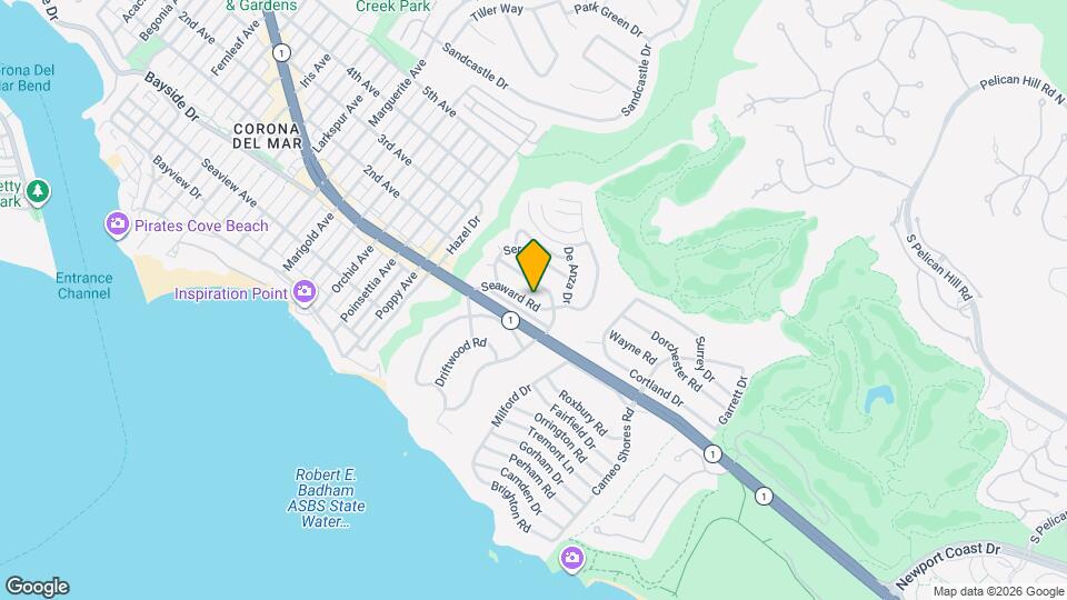 453 Seaward Rd Map and Location Details