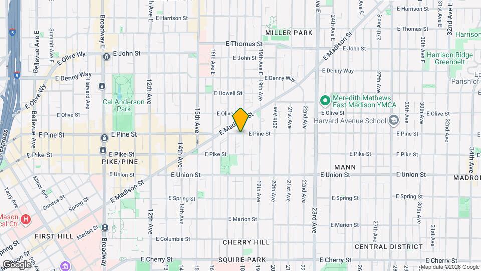 1537 18th Ave Map and Location Details