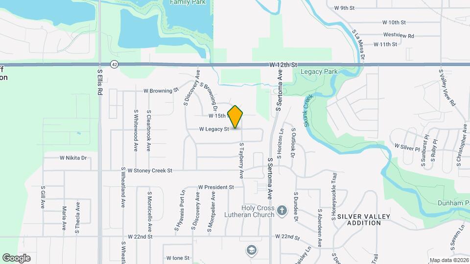 Beautiful 4 Bed 3.5 Bath House with 3-stall attached garage and fenced backyard on West side, Unit 7 Map and Location Details