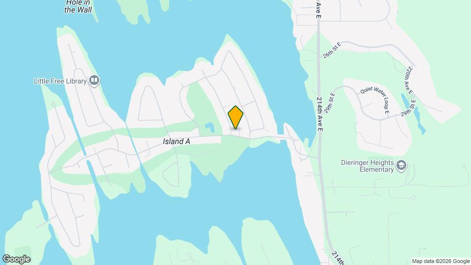 3009 208th Ave E Map and Location Details