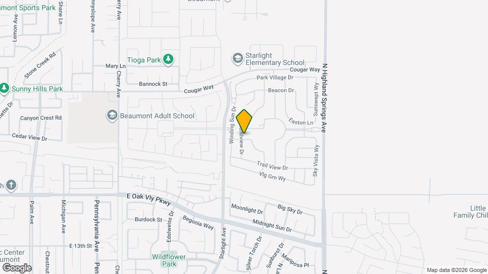 1510 Summerfield Wy Map and Location Details
