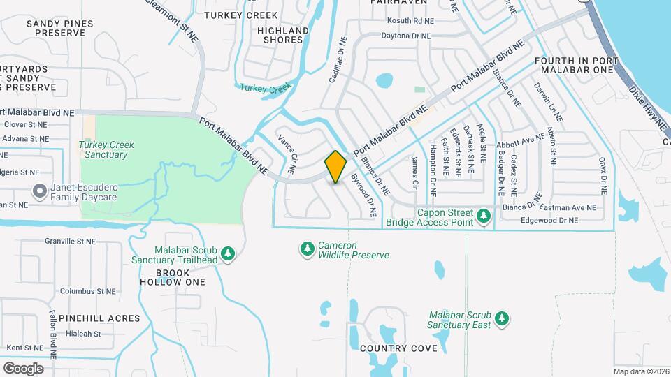 781 Burman Ln NE Map and Location Details