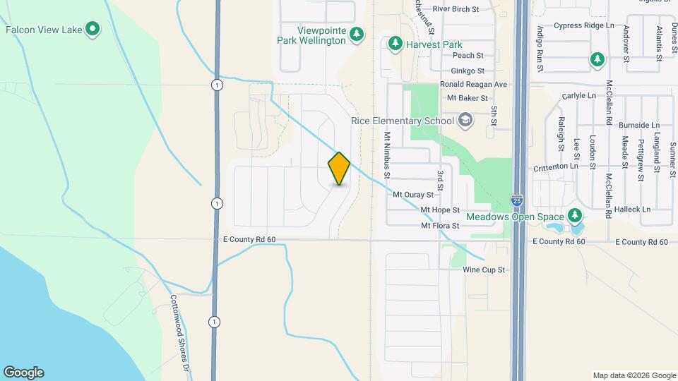 6836 Meadow Rain Way, Unit A Map and Location Details
