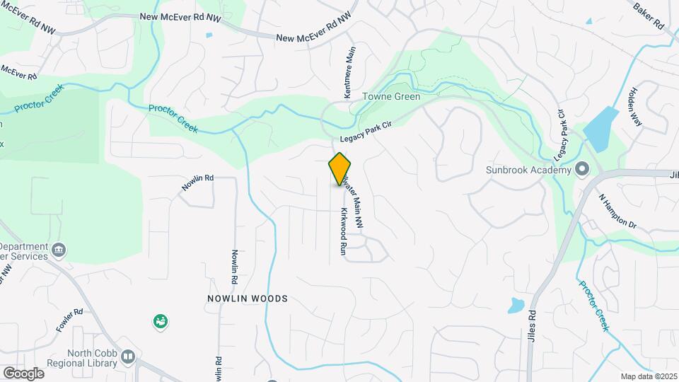 3846 Kirkwood Run Map and Location Details
