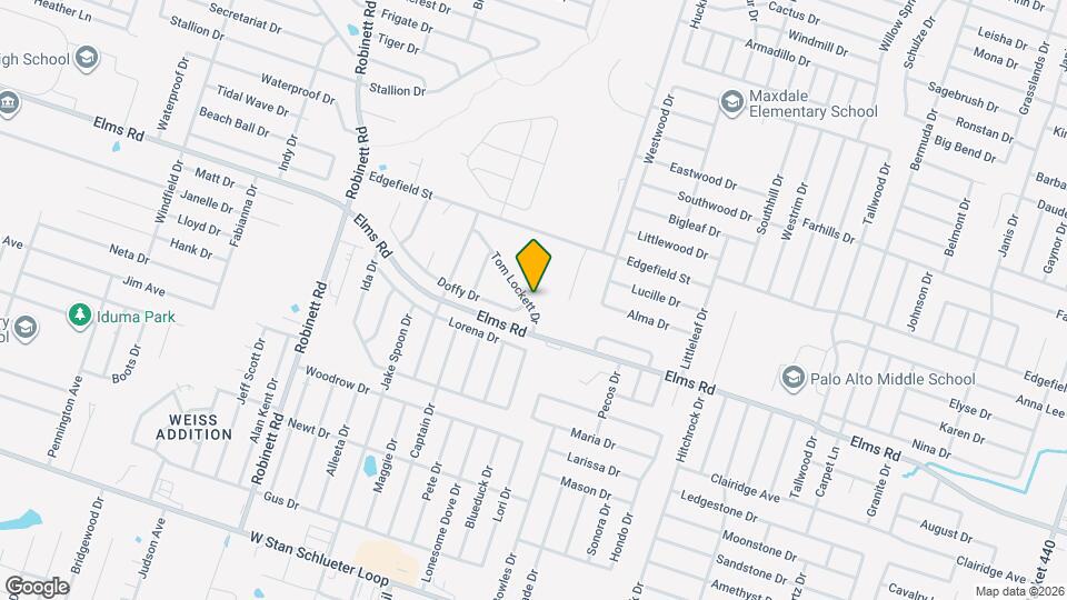 3011 Tom Lockett Dr Map and Location Details