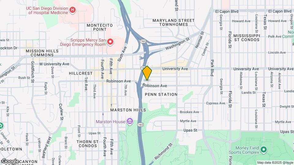 3772 10th Ave Map and Location Details