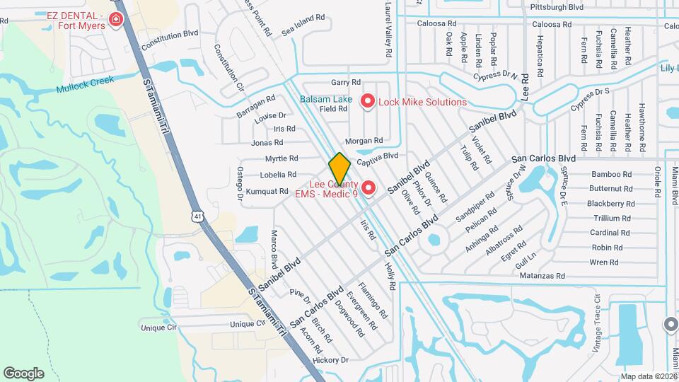 18448 Iris Rd Map and Location Details