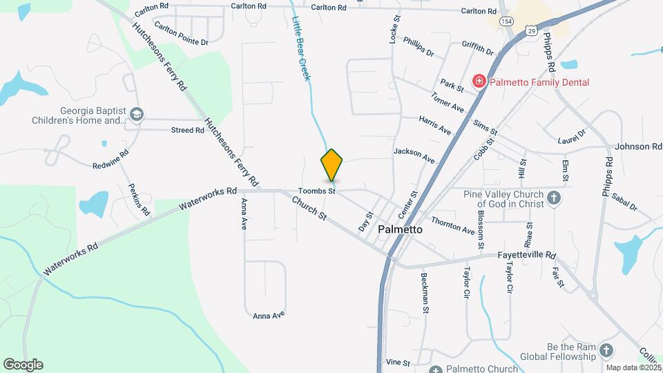 521 Toombs St Map and Location Details