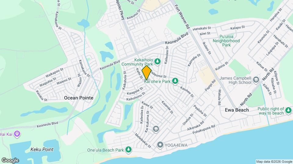 91-1077-1077 Kaihi St Map and Location Details