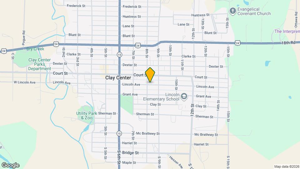 813 Lincoln Ave Map and Location Details