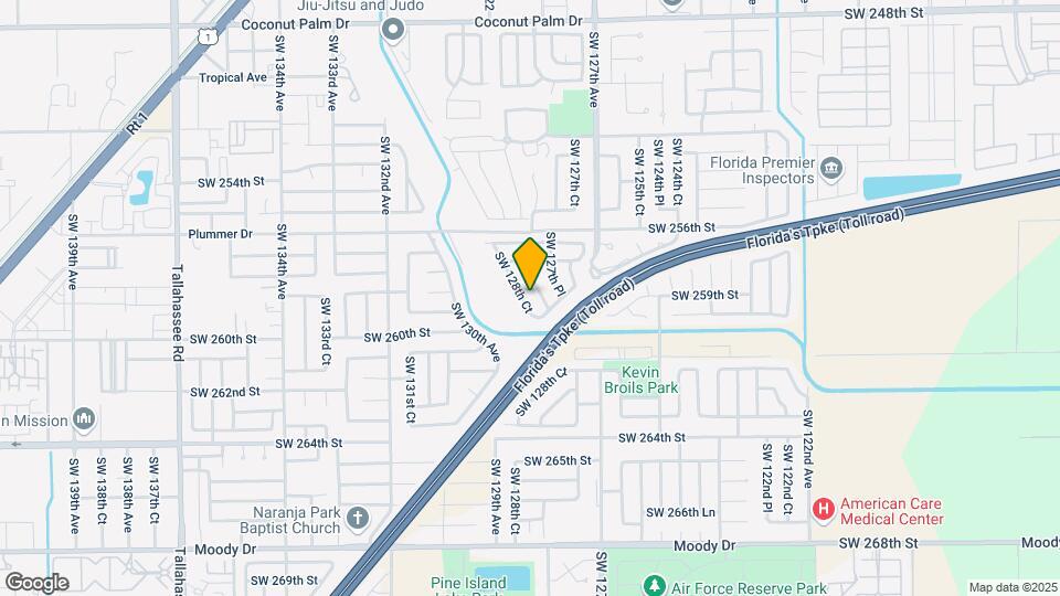 25823 SW 128th Ct Map and Location Details