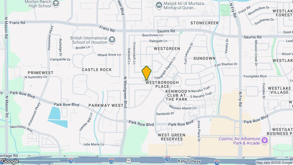 20214 Smithfield Crossing Ln Map and Location Details
