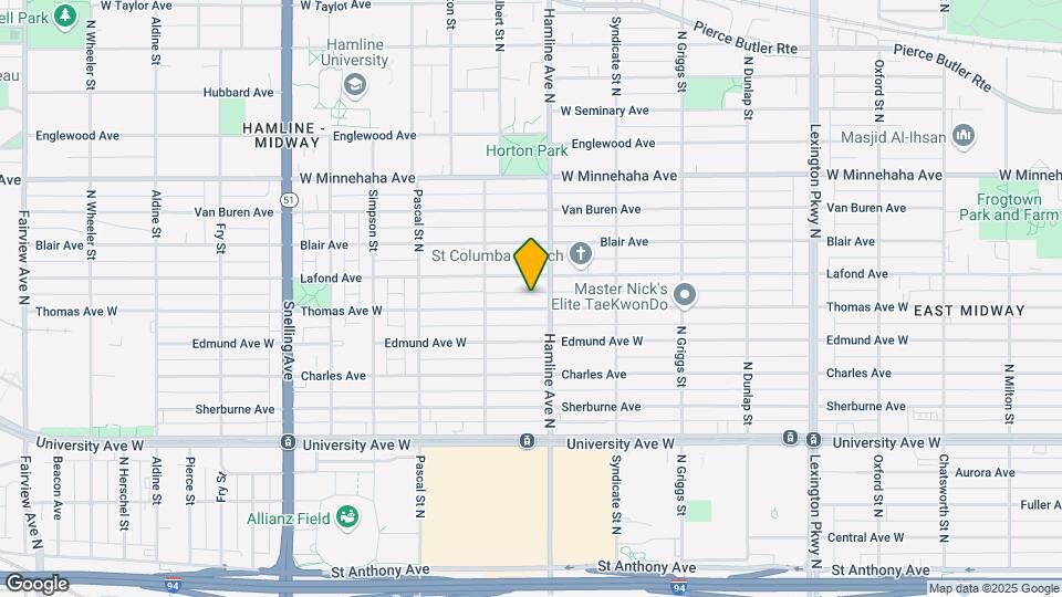 1359 Thomas Ave, Unit 2 - Upper Mapa y Detalles de la Ubicación