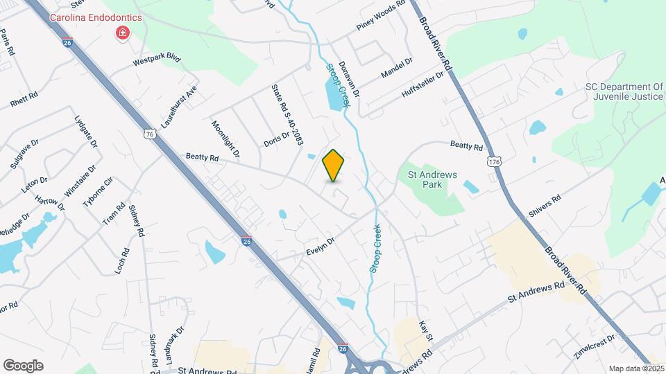 445 Hickory Hill Dr Map and Location Details