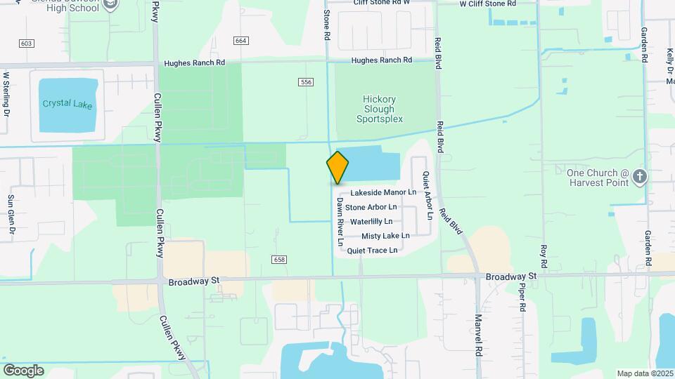 7709 Lakeside Manor Ln Map and Location Details