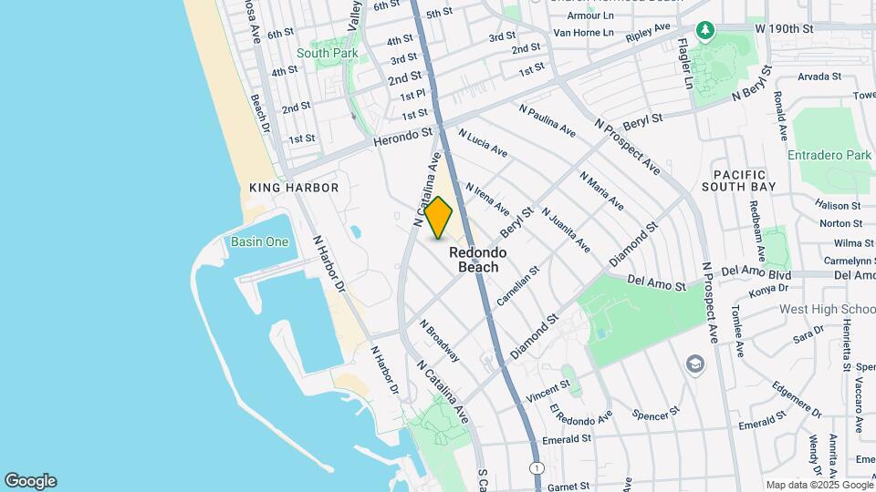 522 N Francisca Ave Mapa y Detalles de la Ubicación