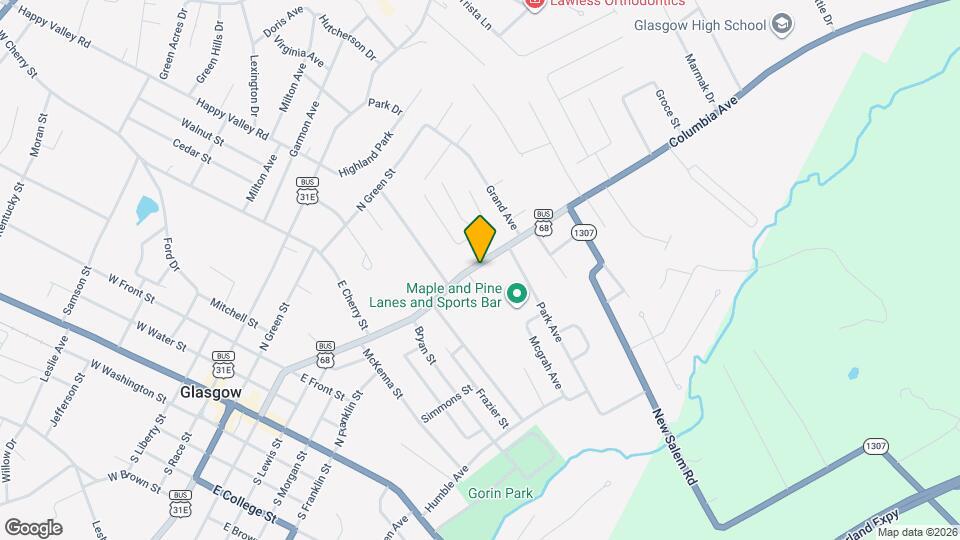 604 Columbia Ave Mapa y Detalles de la Ubicación