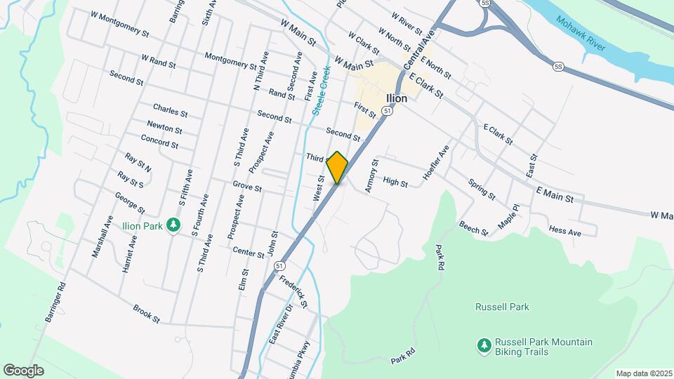 155 Otsego St Map and Location Details