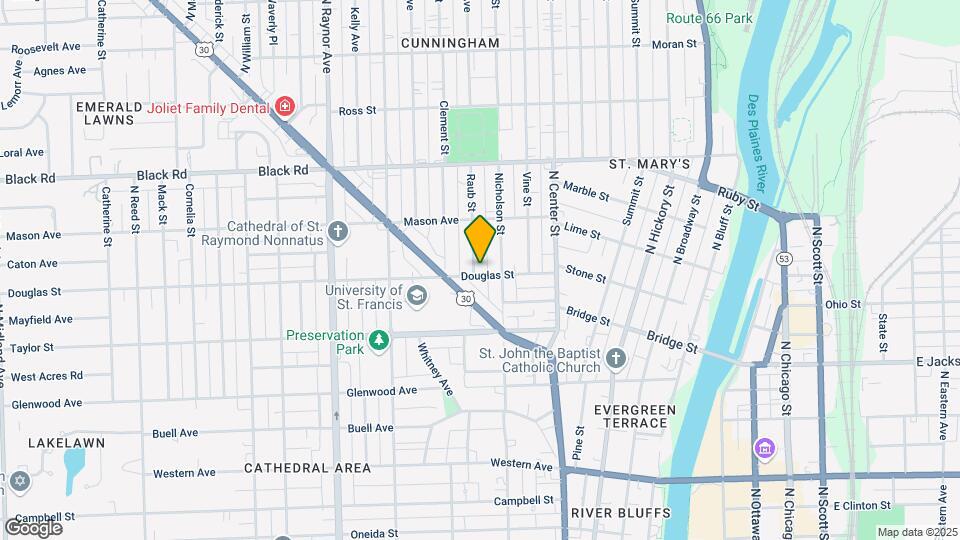 600 Raub St, Unit 2 Map and Location Details