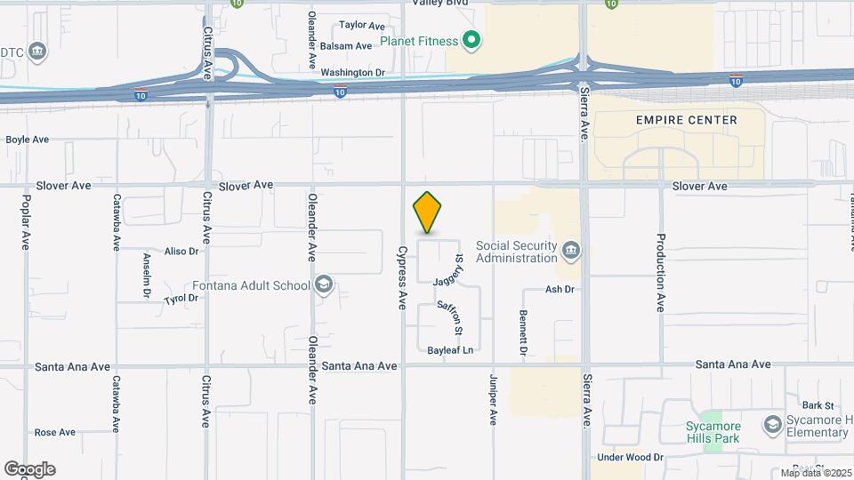 16550 Sugar Ln Map and Location Details