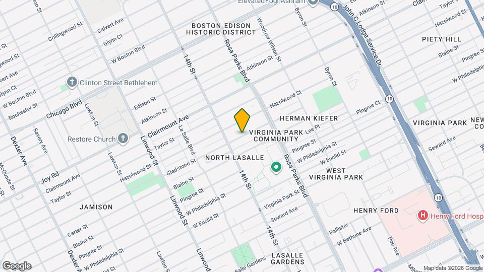 2028 Gladstone St Map and Location Details