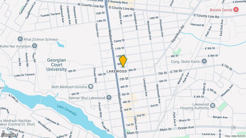 315 8th St Map and Location Details