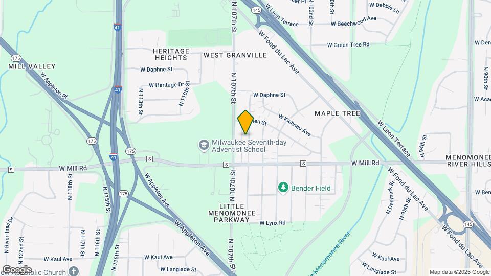 6455 N 106th St Map and Location Details