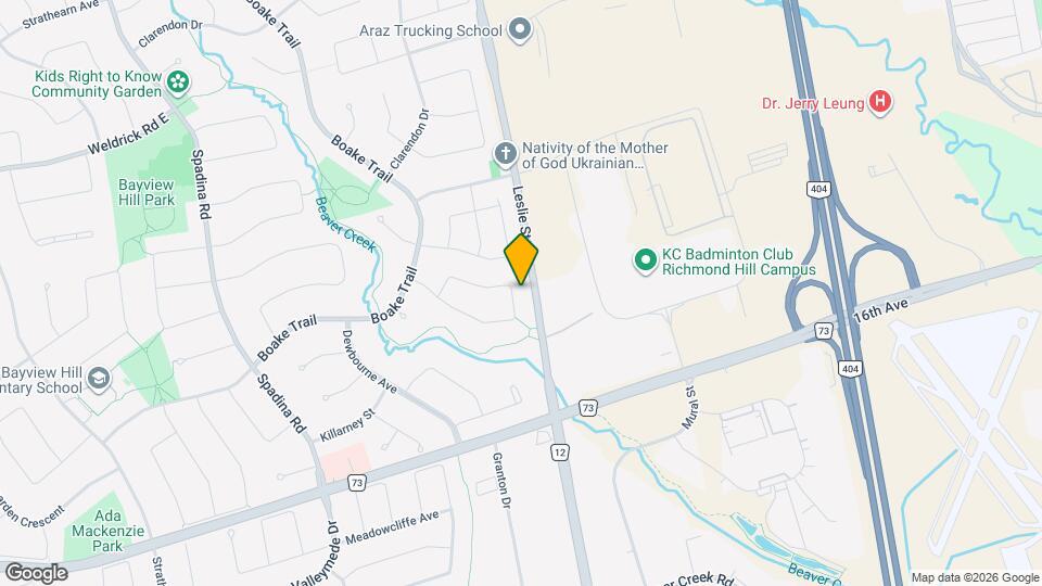 47 Frybrook Crescent Map and Location Details