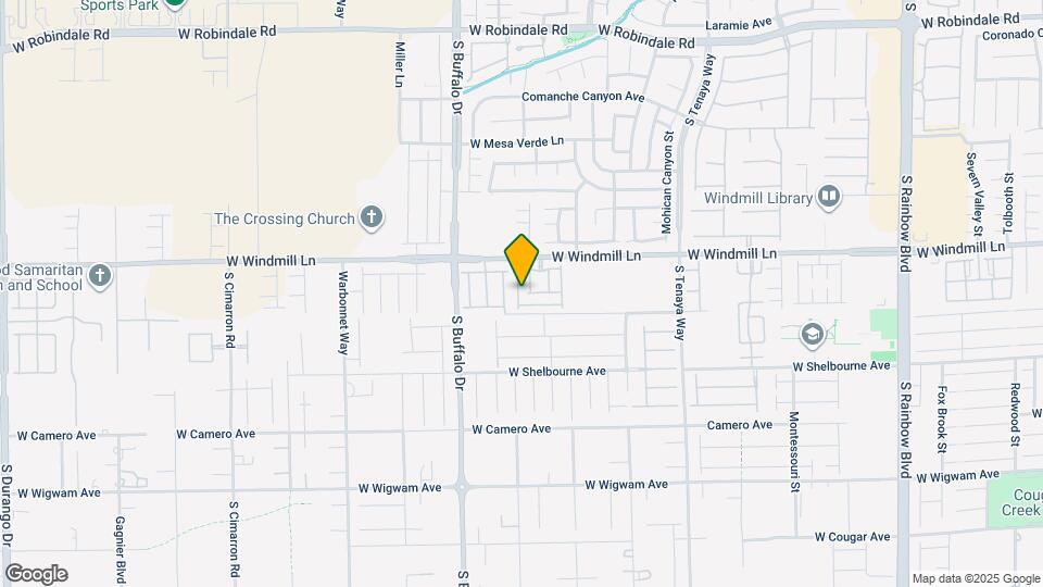 8158 Altamont Ridge St Map and Location Details