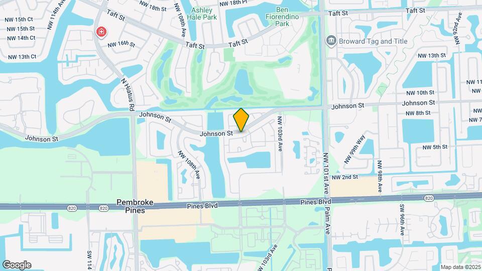10537 NW 8th St Map and Location Details