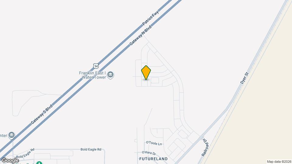 12613 Cono Norte Dr Map and Location Details