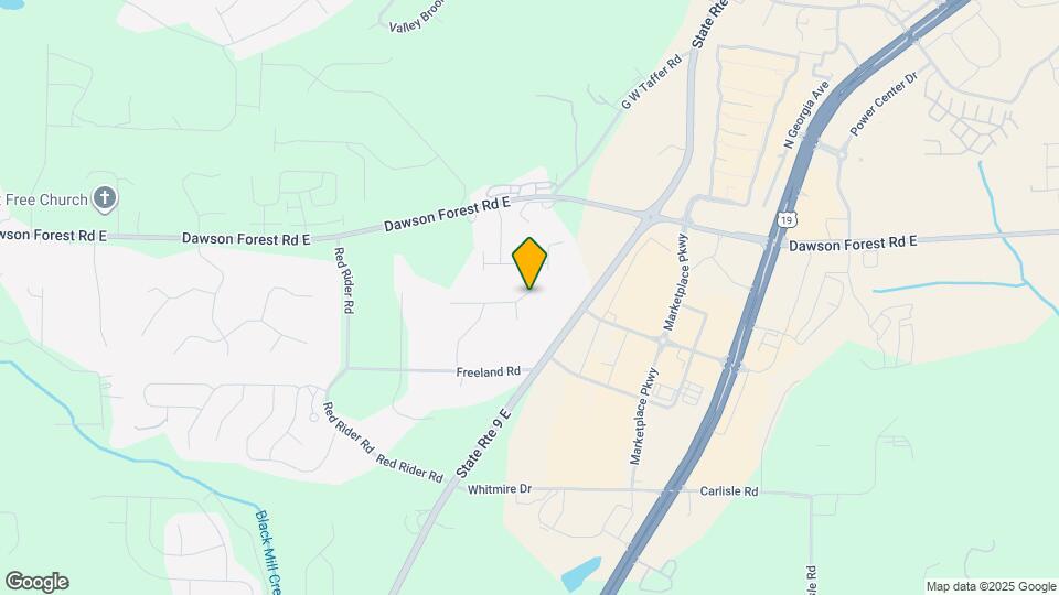 92 Shelter Ln E Map and Location Details