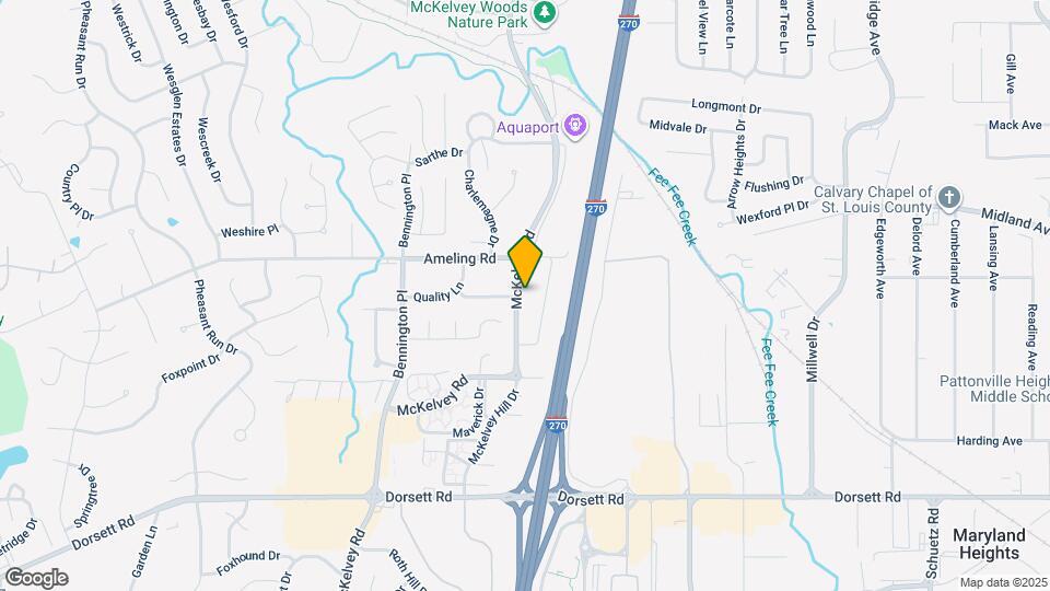 2264 McKelvey Rd Map and Location Details