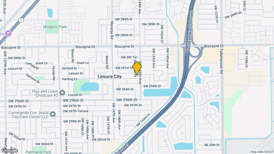 29225 SW 144th Ct Mapa y Detalles de la Ubicación
