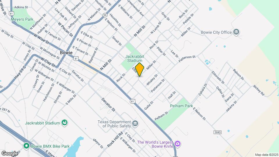 401 Miller St Map and Location Details