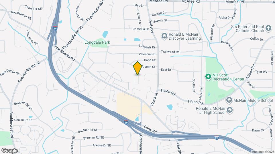 1956 Shawn Wayne Cir SE Map and Location Details