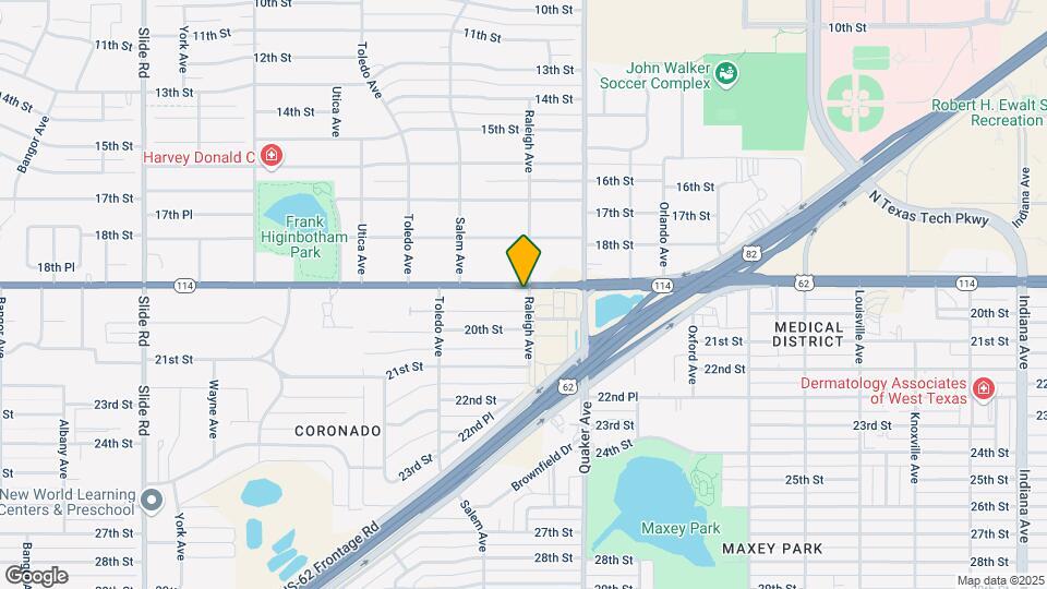 4501 19th St Map and Location Details