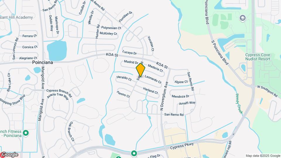 701 Leonardo Ct Map and Location Details